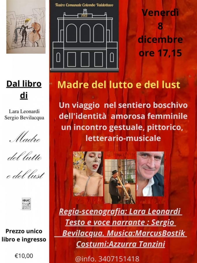 Prima a Livorno del Petit-Opéra “Madre del Lutto e del Lust". A Lucca replica l'8/12